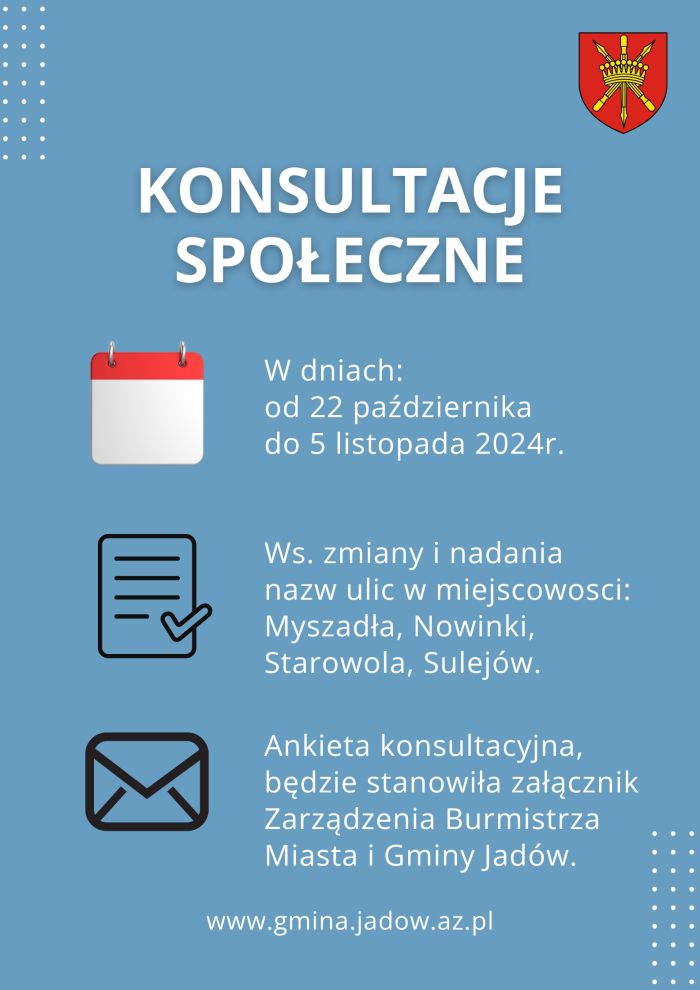 Konsultacje społeczne