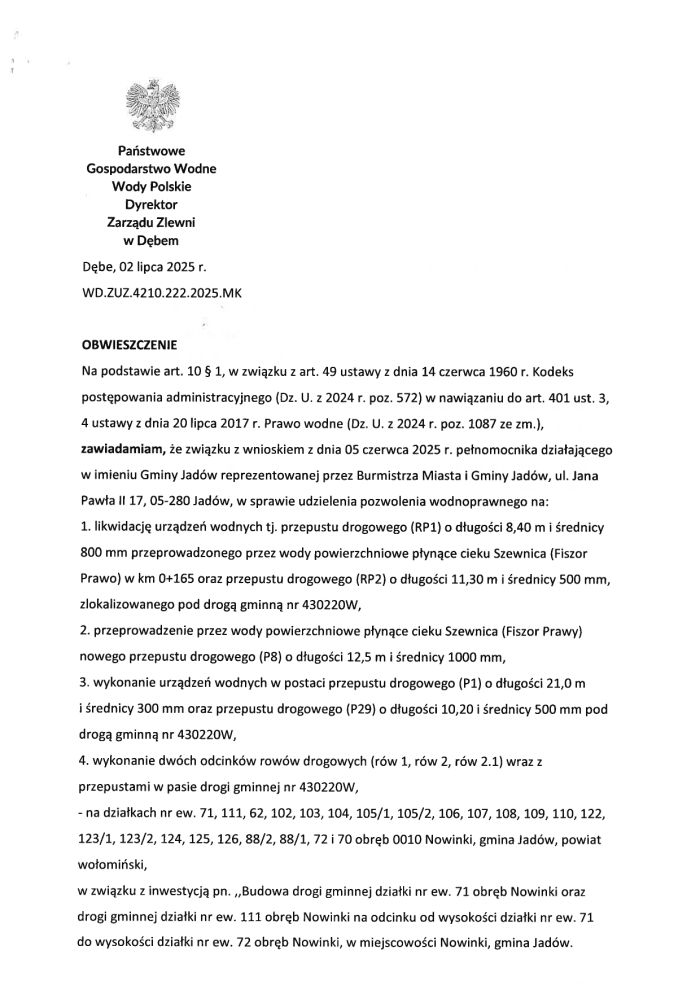 Obwieszczenie WD.ZUZ.4210.222.2025.MK p1