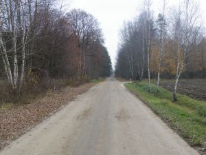 ul. Słoneczna - przed realizacją inwestycji